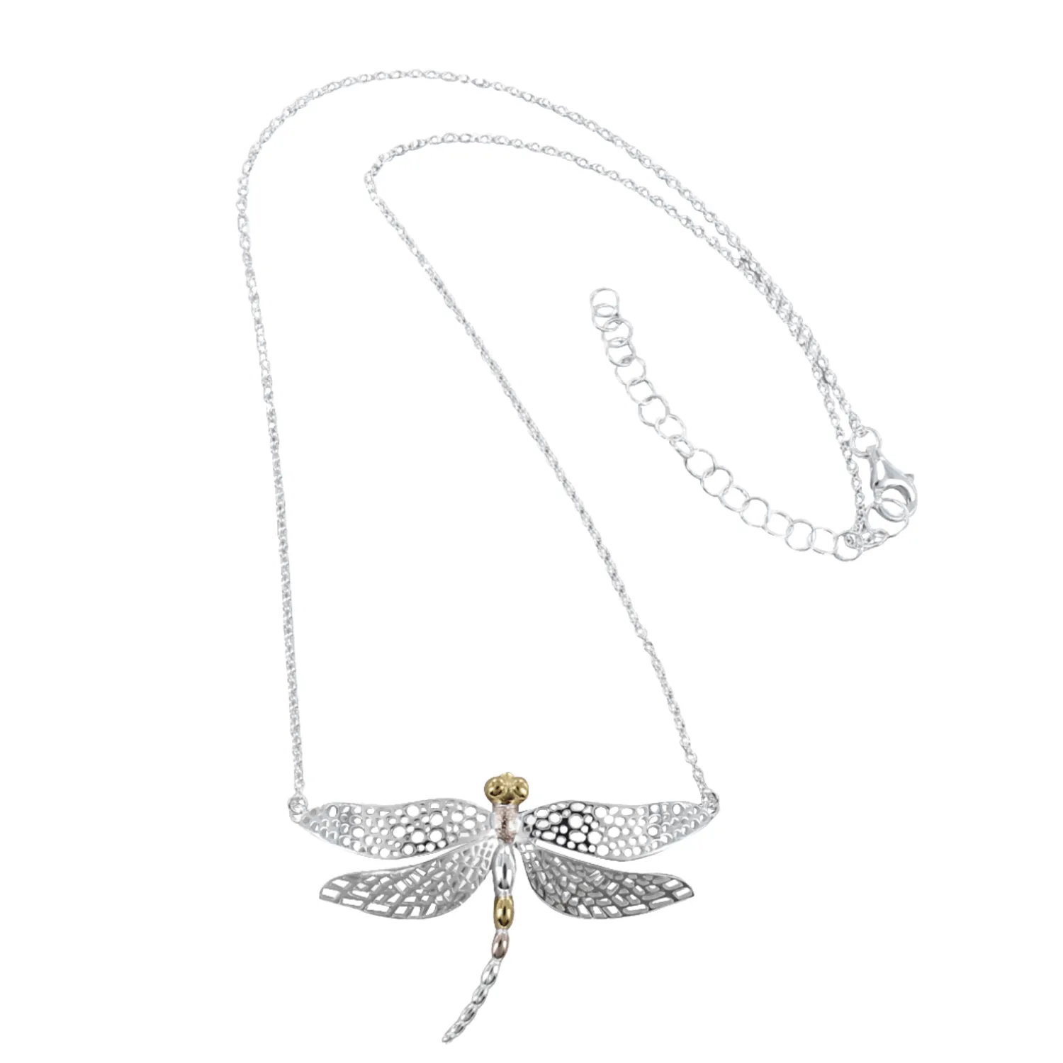 Dazzling Dragonfly Necklace