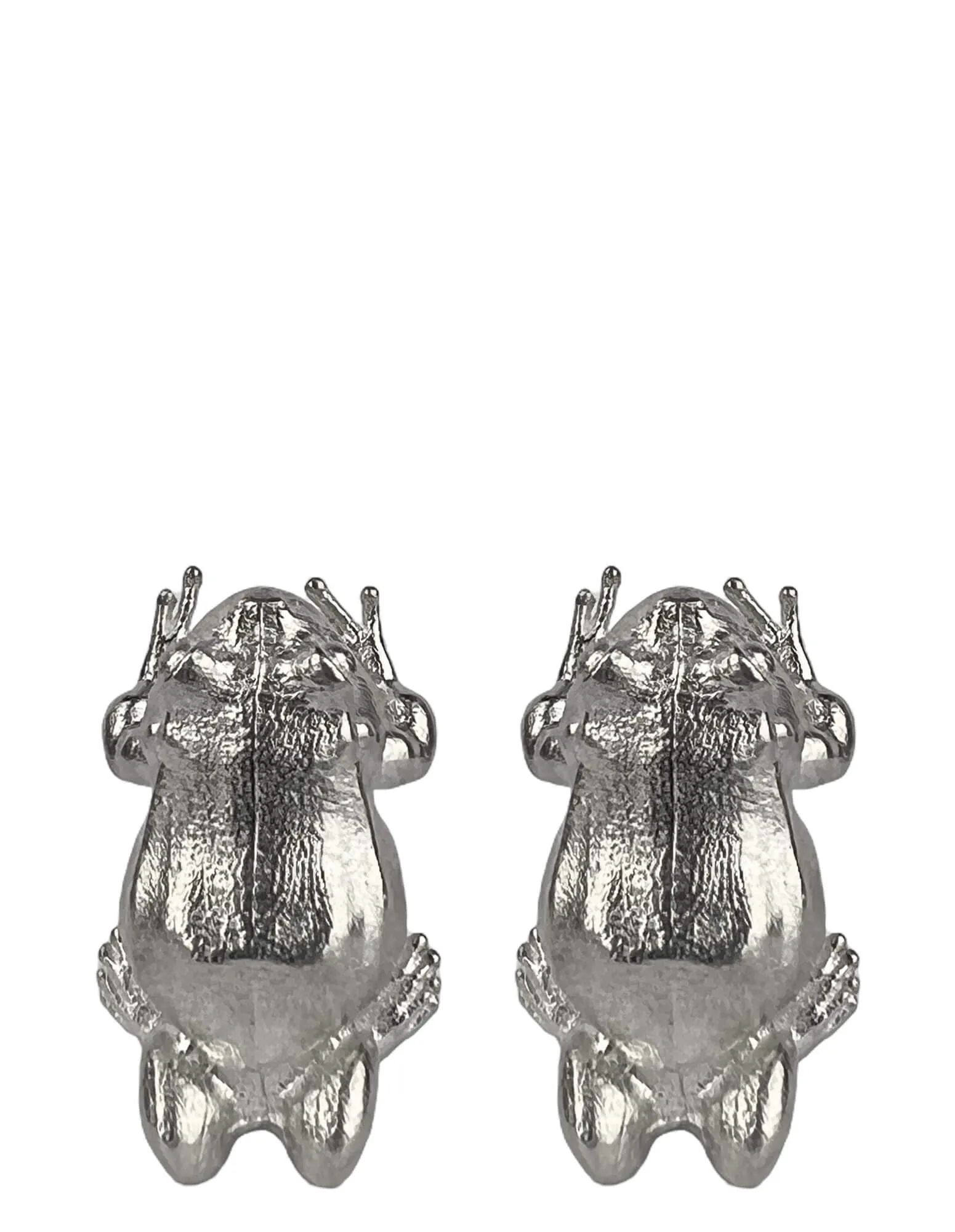 DCLIC Frog Cufflink - Sterling Silver