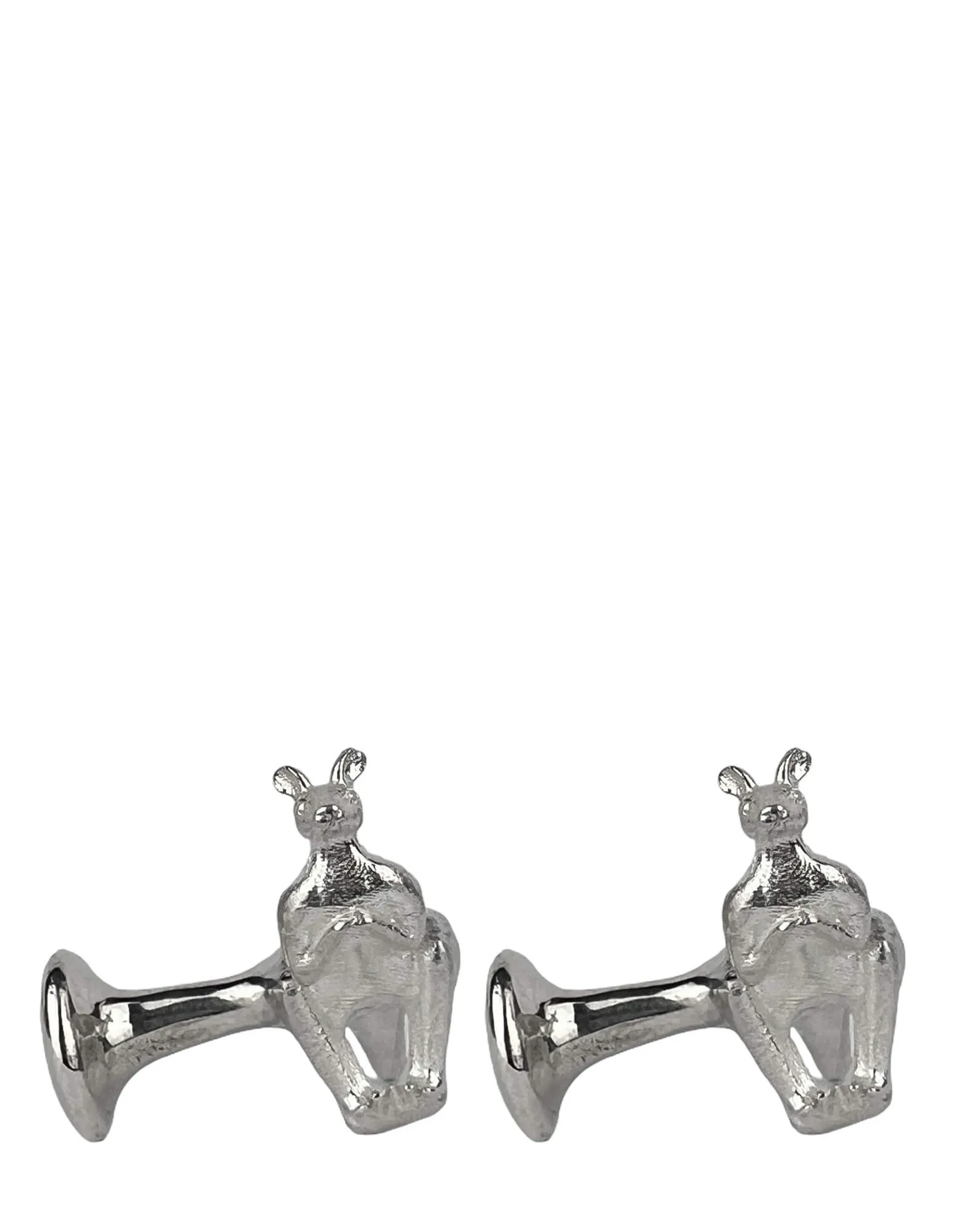 DCLIC Kangaroo Cufflinks - Sterling Silver