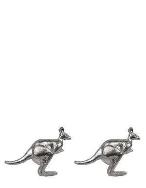 DCLIC Kangaroo Cufflinks - Sterling Silver