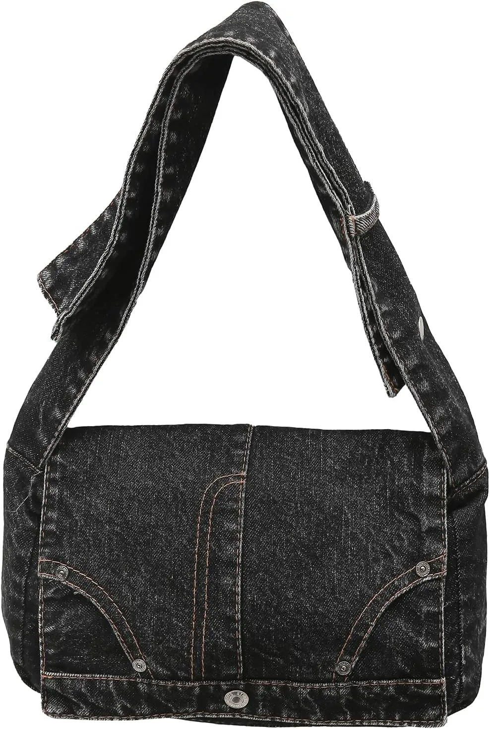 Denim Crossbody Bag Purses for Women Denim Shoulder Bag Handbags
