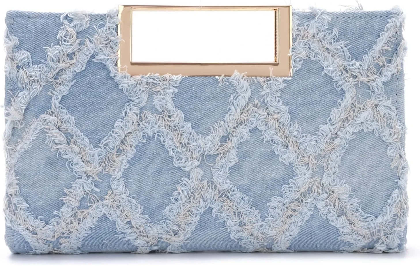 Denim Purses for Women Denim Clutch Purse Retro Denim Tote Bag Denim Crossbody Bag for Casual Formal Wedding