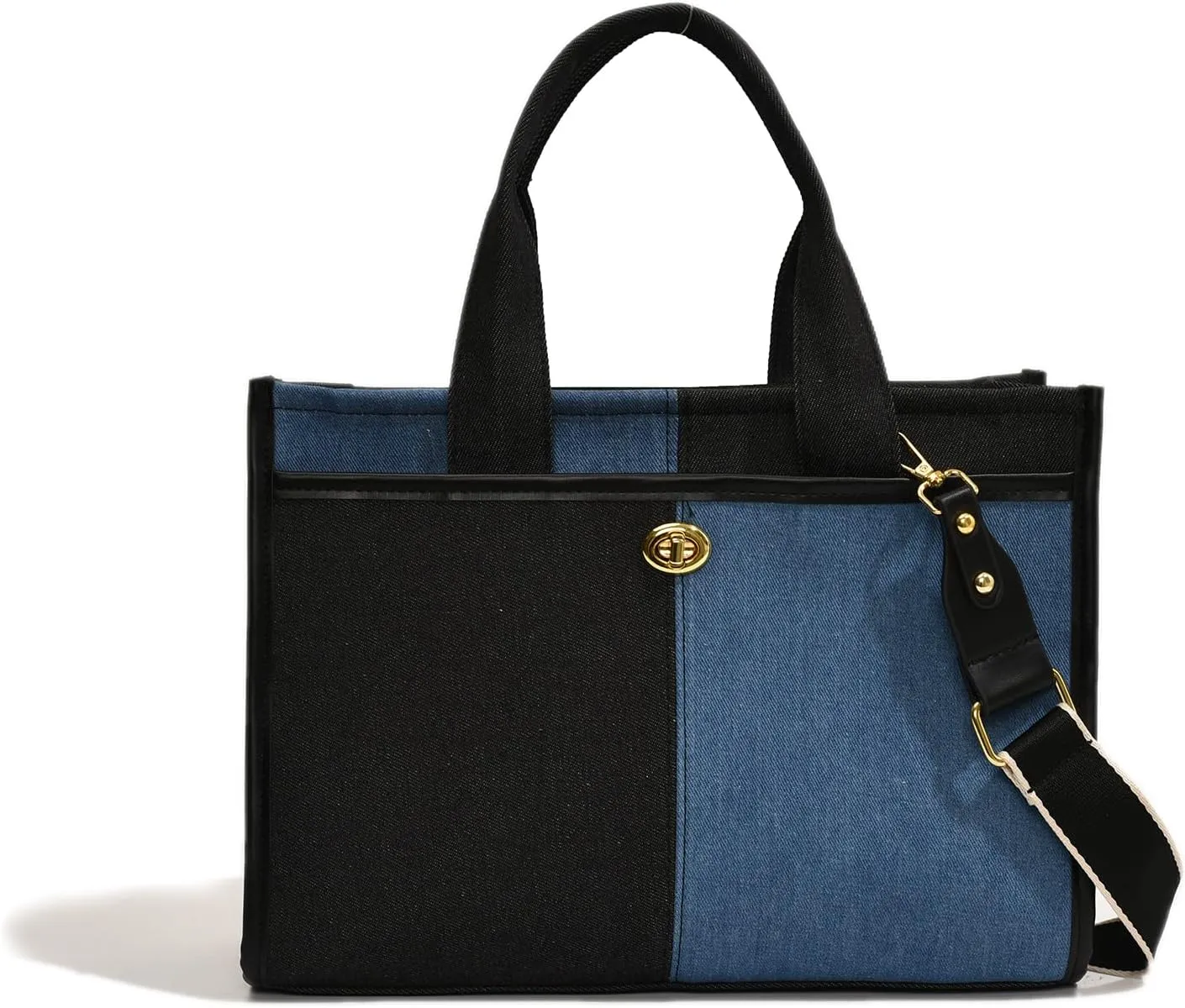 Denim Tote Bag Purses for Women Denim Handbags Shoulder Crossbody Bags