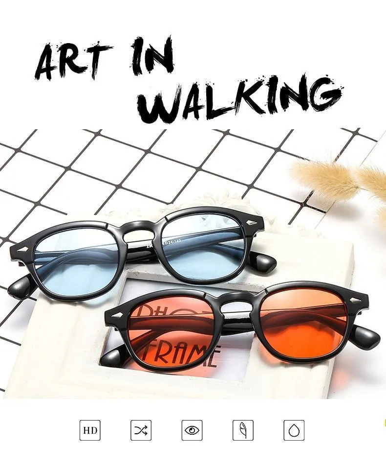 Depp Oval Sunglasses For Men