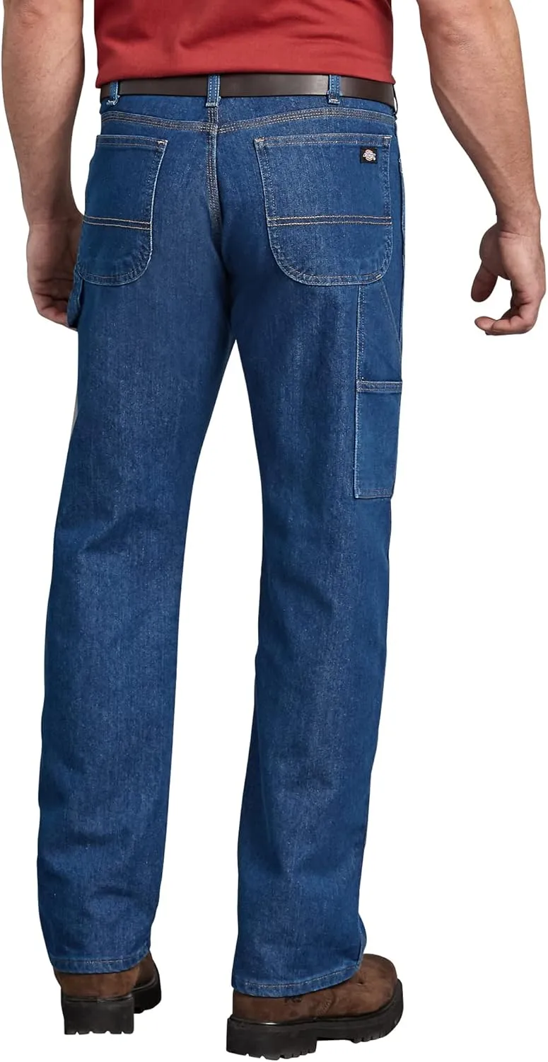 Dickies Men's Relaxed-Fit Five-Pocket Flex Performance Carpenter Jean
