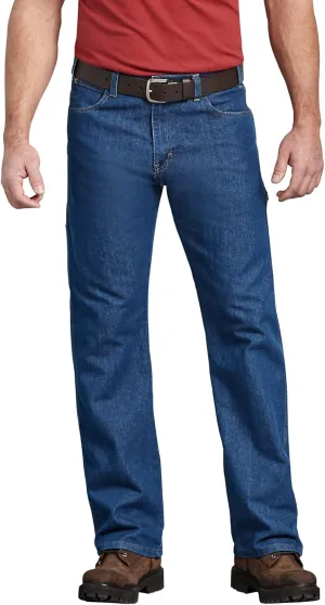 Dickies Men's Relaxed-Fit Five-Pocket Flex Performance Carpenter Jean