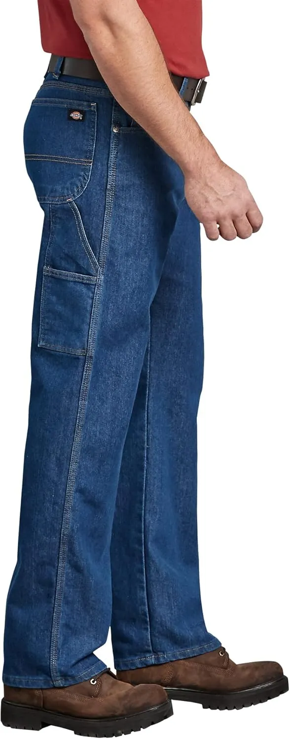 Dickies Men's Relaxed-Fit Five-Pocket Flex Performance Carpenter Jean