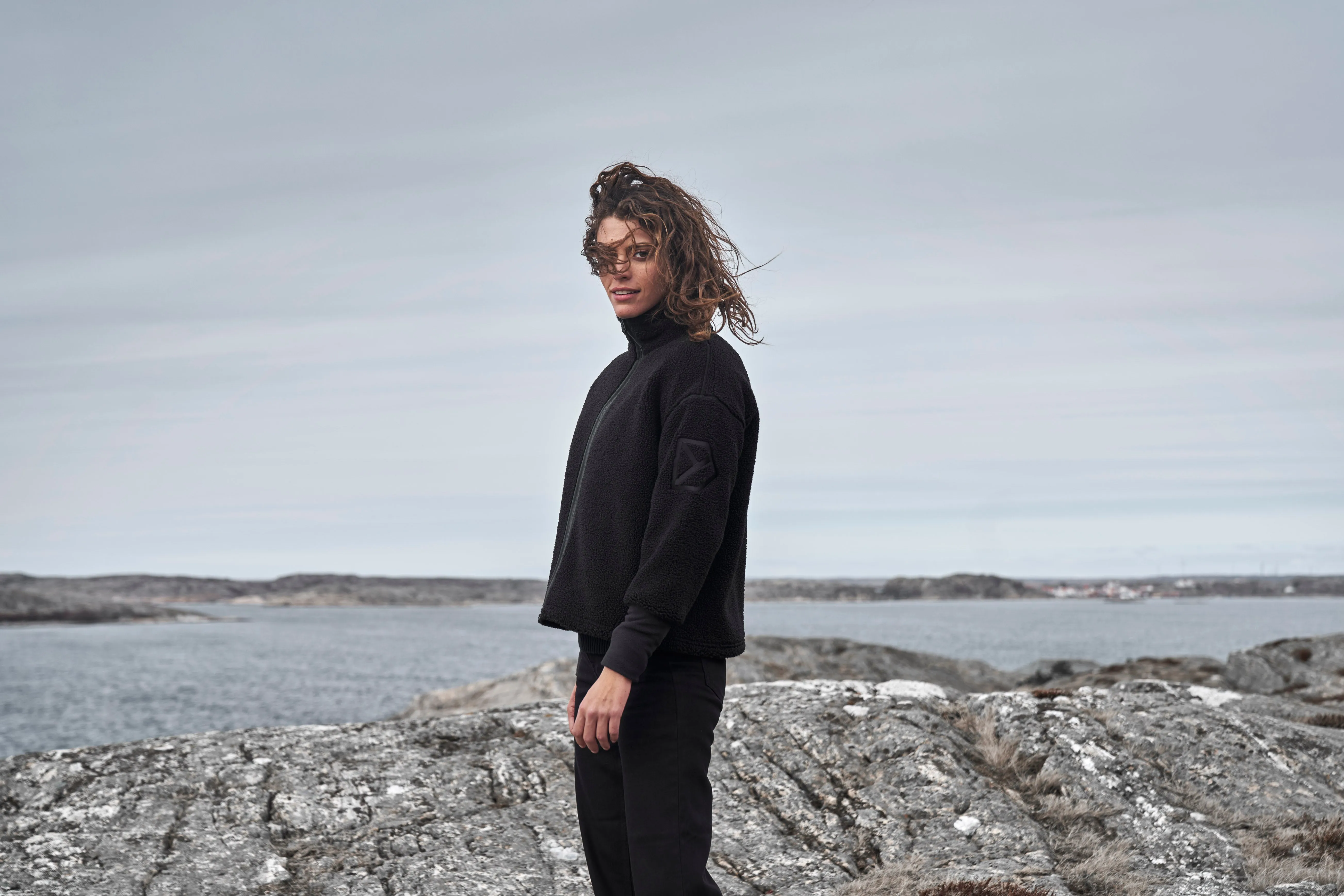 Didriksons Mella Full Zip - Black