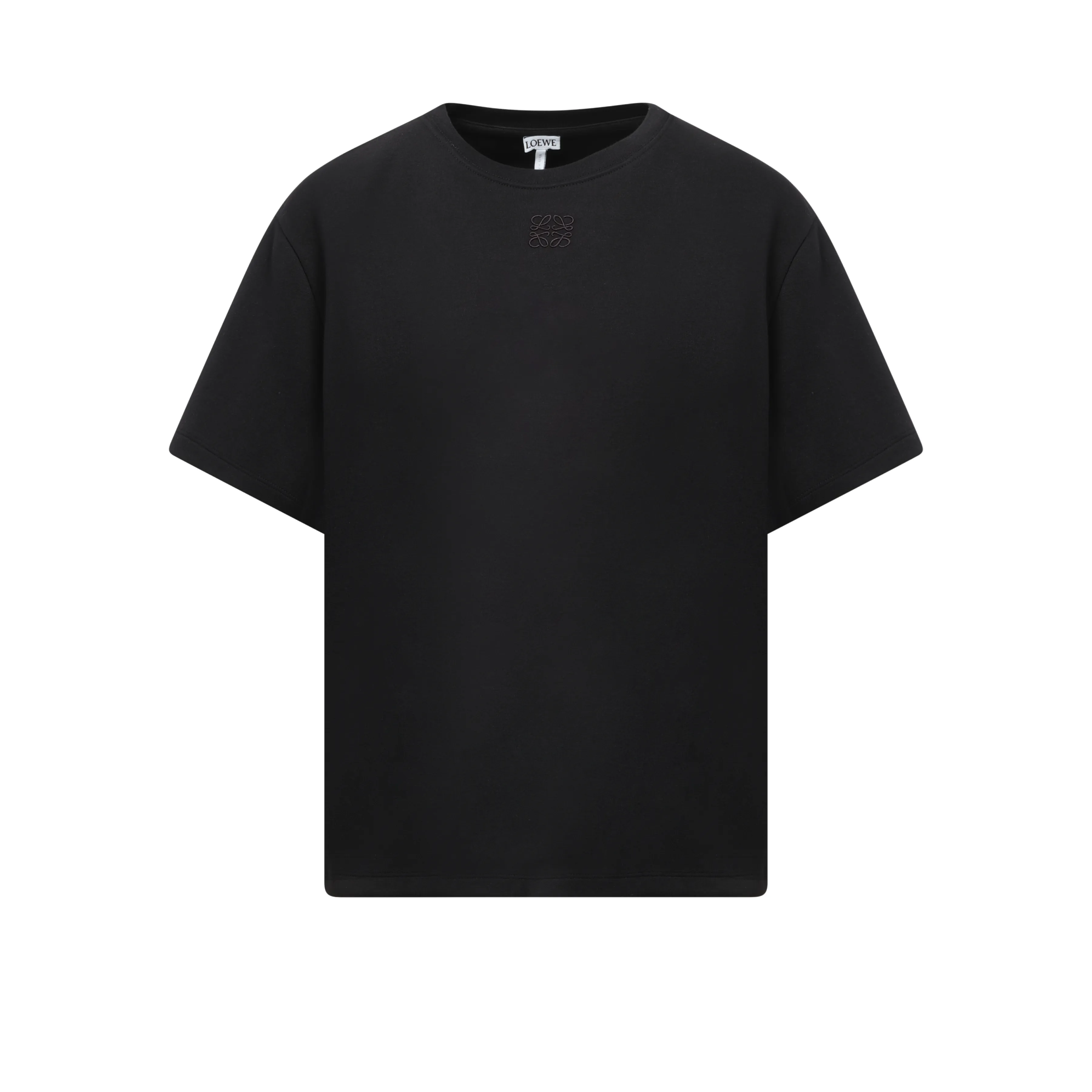 Draped T-Shirt in Black