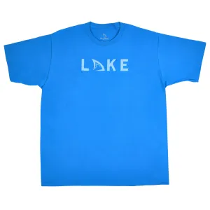 DryFins LAKE Letters Sapphire Tee