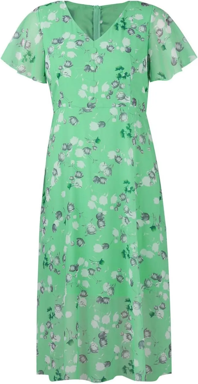 Easter Dress for Women Summer Dresses for Women 2025 Swing Chiffon Dress Fitted Spring Summer