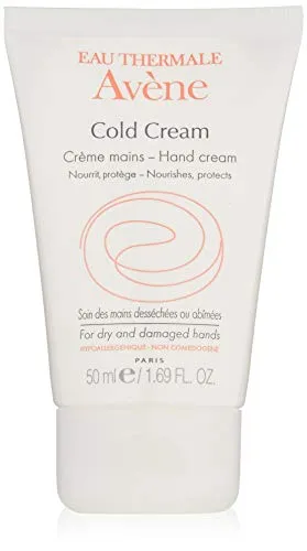 Eau Thermale Avene Cold Cream Concentrated Hand Cream - Quick Absorbing for Dry, Chapped Hands - 1.6 Fl Oz