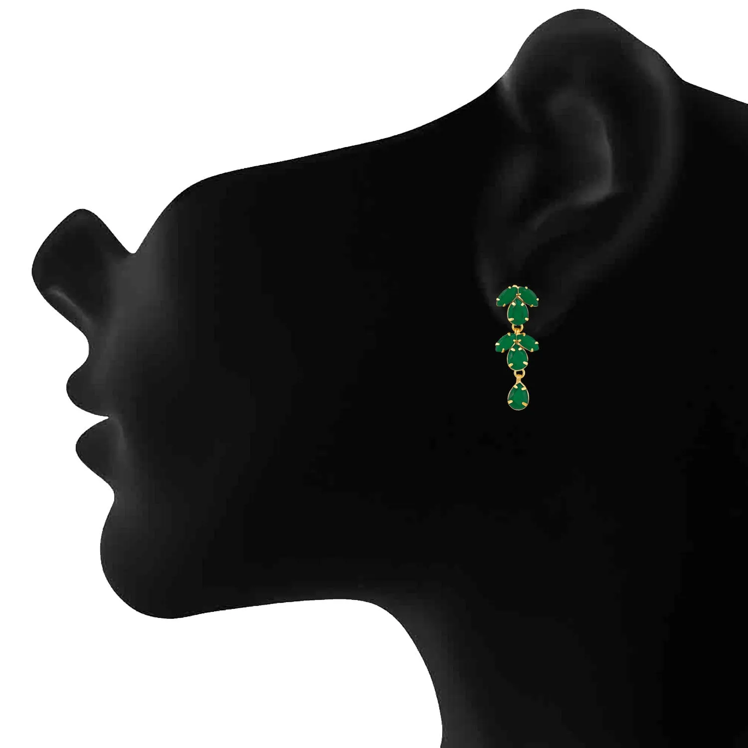 Elegant Designer Crystal Earrings
