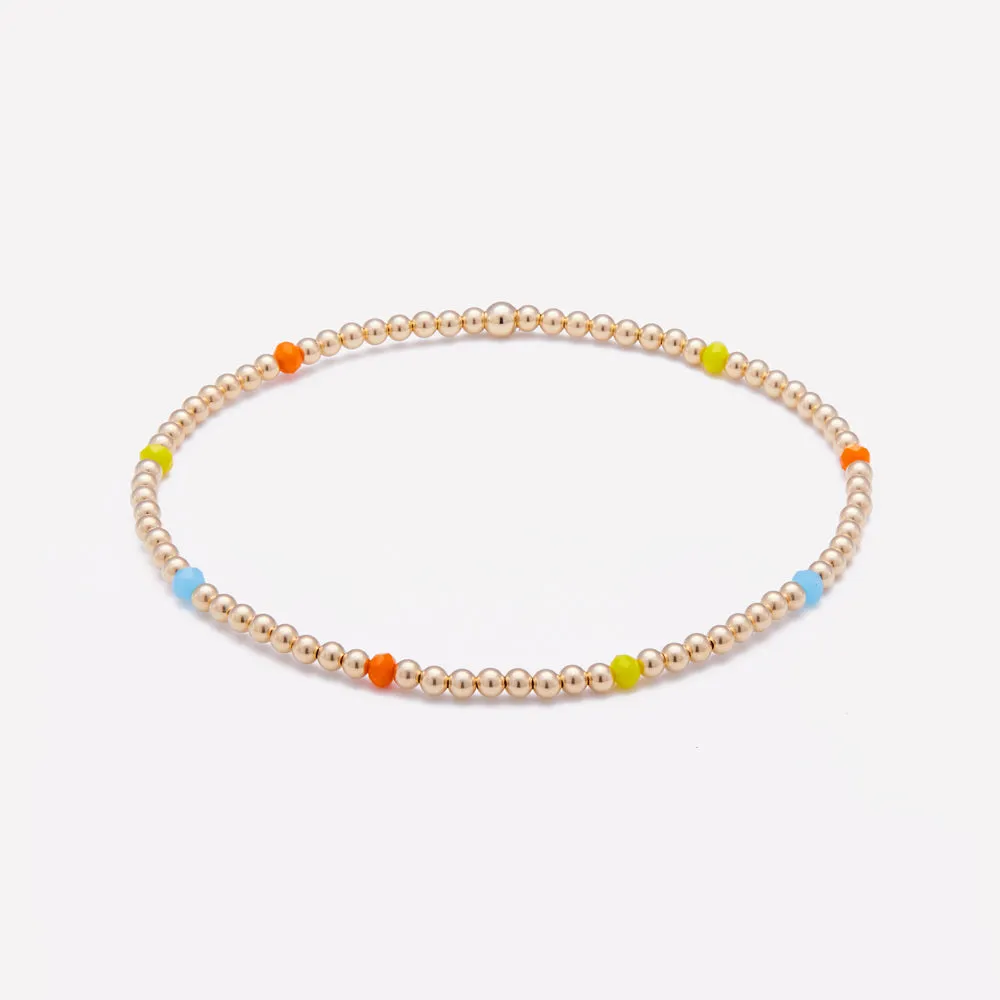 ELSA RAINBOW ANKLET 3MM