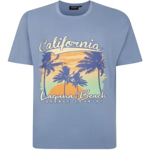 Espionage Mens Laguna Beach Big & Tall Short Sleeve T-Shirt