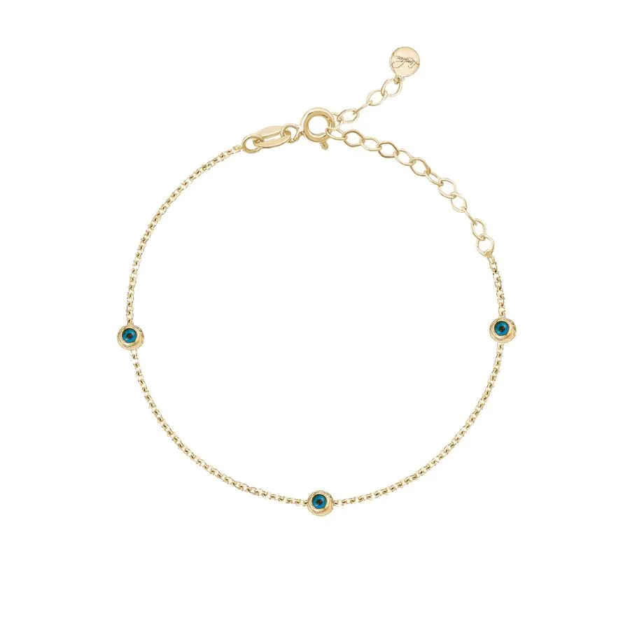 EVIL EYE ALL AROUND ANKLET