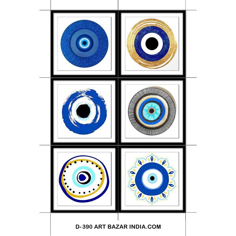 Evil Eye Coaster - Set Of Six