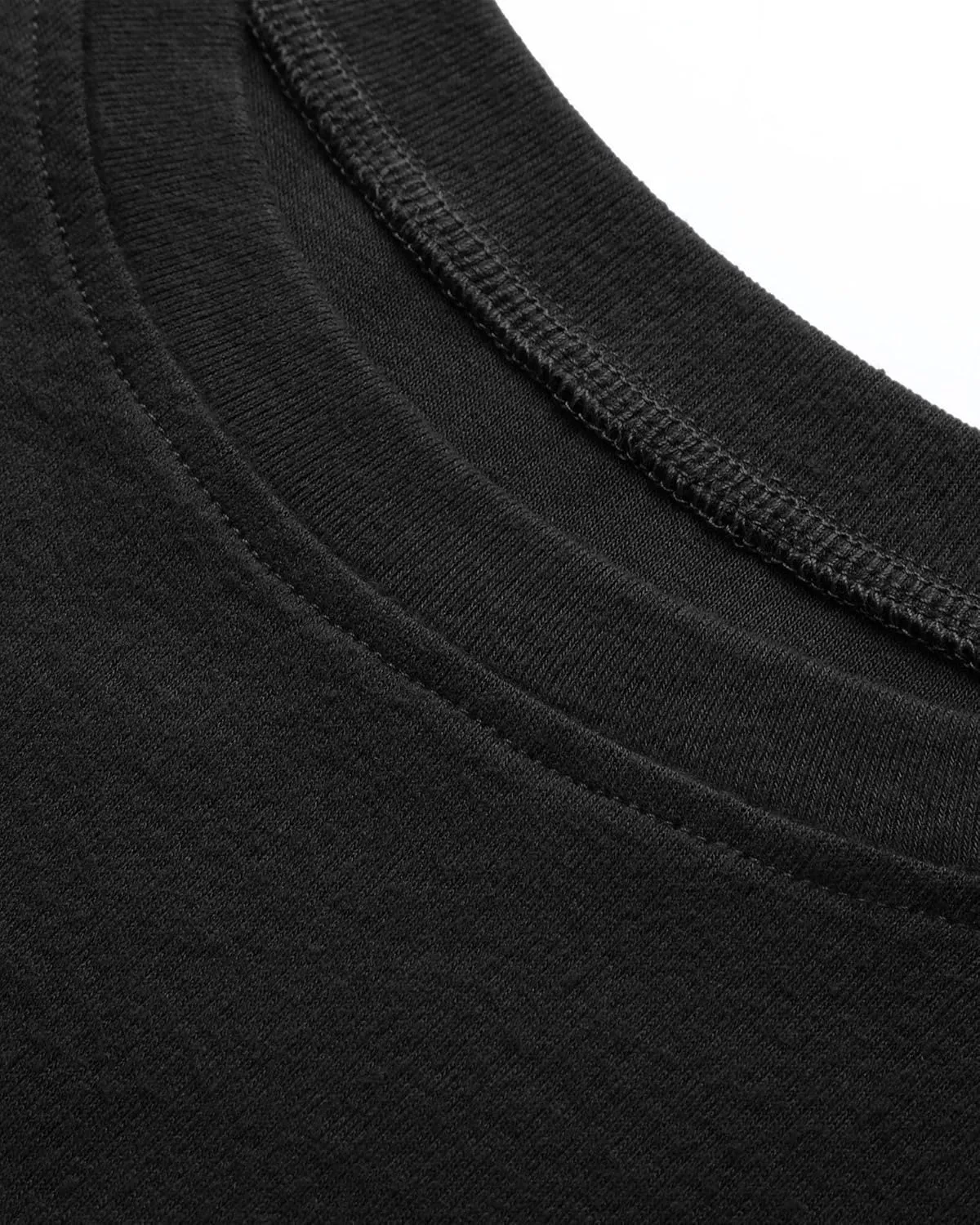 Ficerd 3 Pack Men's Big and Tall Shirts Long Sleeve Cotton Tee Crew Neck Oversize Tops Casual Loose Fit Knitted T Shirts
