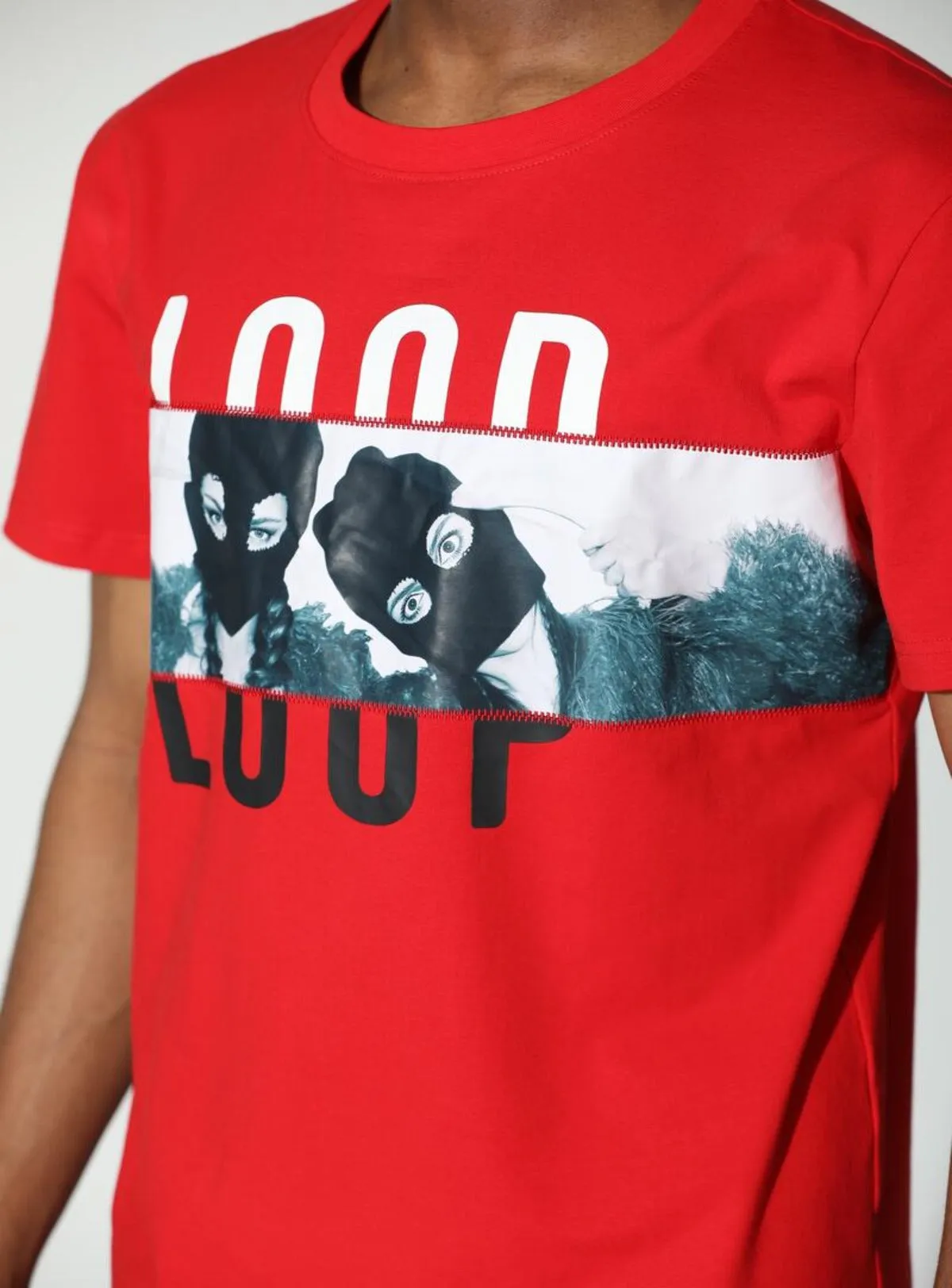 Fifth Loop T-Shirt - Loop - Red - FLT215