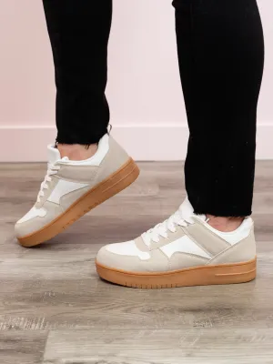 *FINAL SALE* Rexy Sneakers | Beige & White