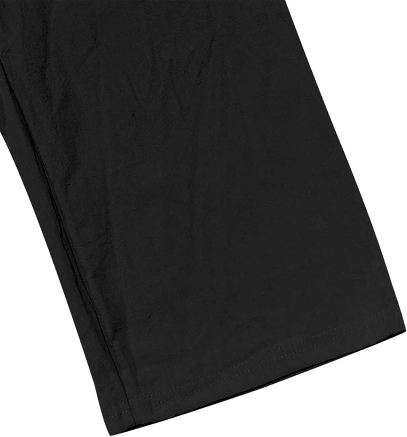 Finelylove Mens Casual Summer Linen Pants Relaxed Fit Button Beach Pants Elastic Waist Drawstring Long Lounge Yoga Trousers
