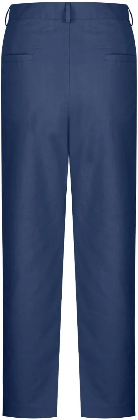 Finelylove Mens Dress Pants Relaxed Fit Casual Cotton Linen Pants Straight Leg Comfy Travel Beach Trousers Vacation Outfits