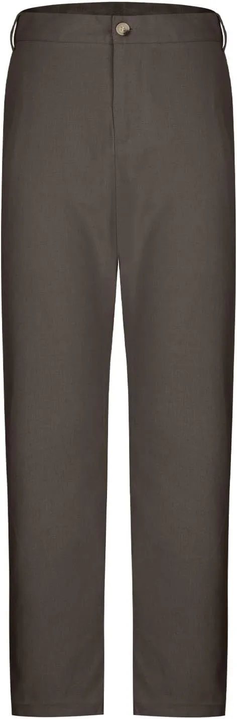 Finelylove Mens Dress Pants Relaxed Fit Casual Cotton Linen Pants Straight Leg Comfy Travel Beach Trousers Vacation Outfits