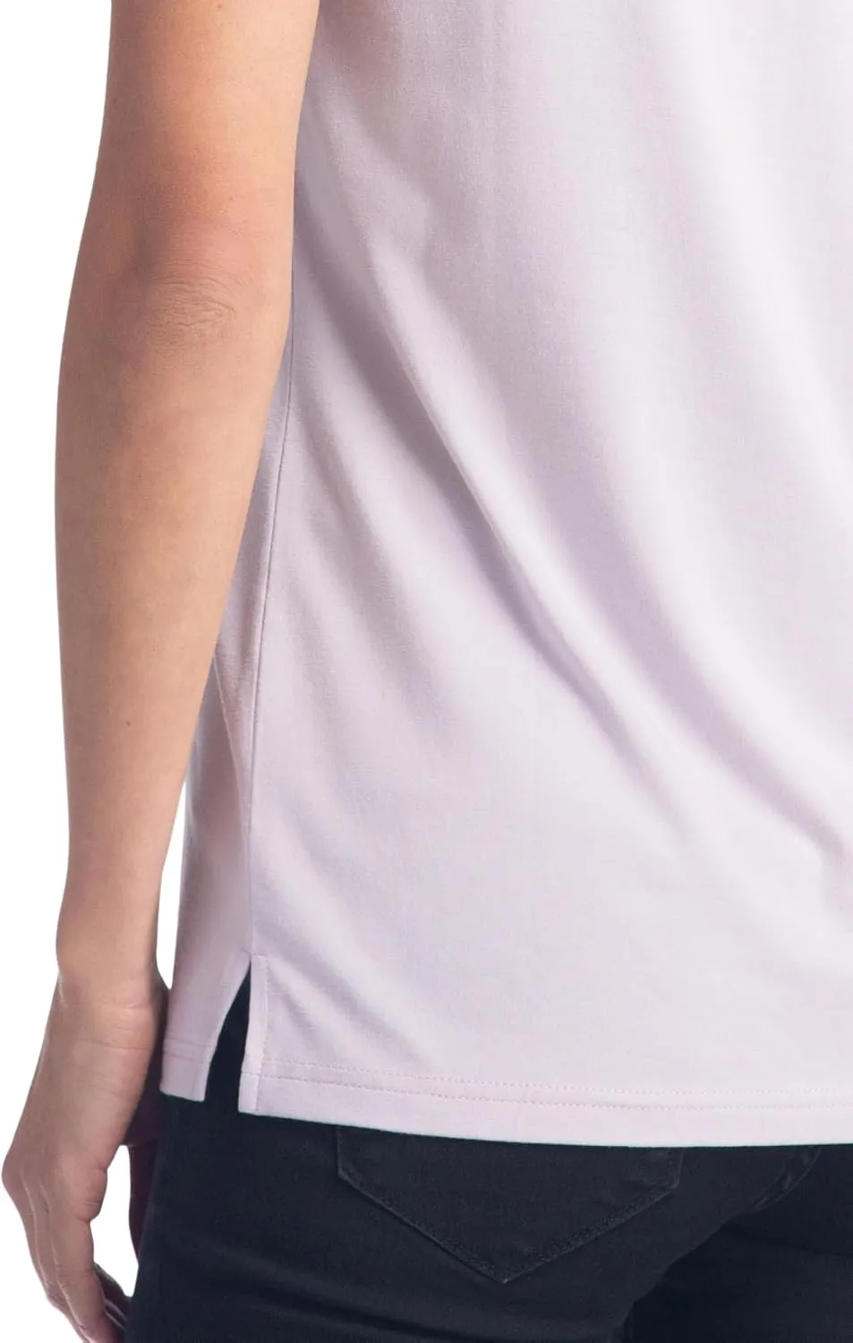 Fishers Finery Women's Ecofabric Short Sleeve Scoop Neck Tee; Relaxed Fit