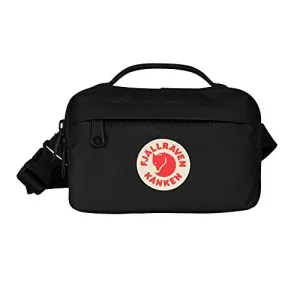 Fjallraven, Kanken Hip Pack with Waist Belt for Everyday Use and Travel, Black