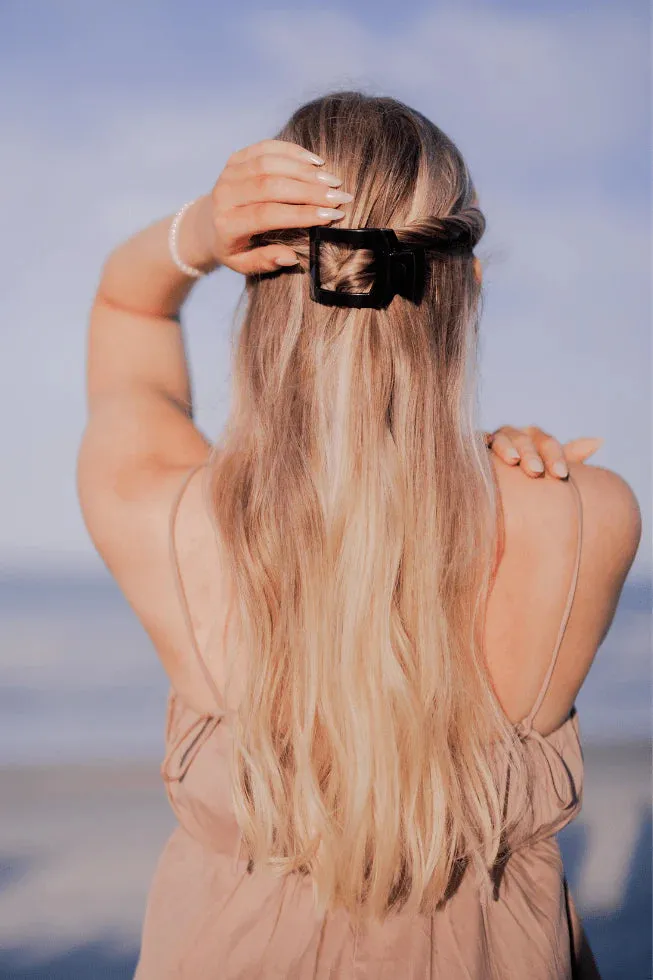Flat Square Hair Clips | Small | Teleties
