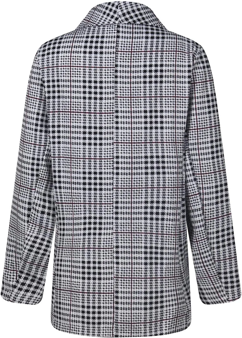 FQZWONG Blazers For Women Business Casual Long Sleeve Suit Jackets Professional Clothes Work Outfits Open Front Outerwear