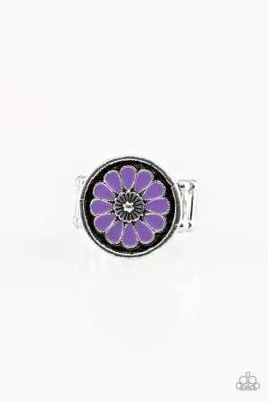 Garden View - Purple