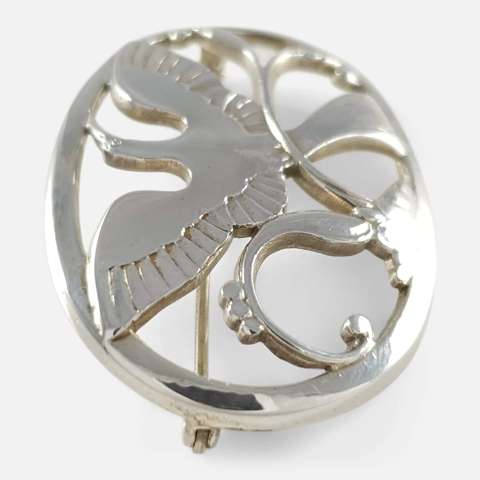 Georg Jensen Sterling Silver Brooch #238