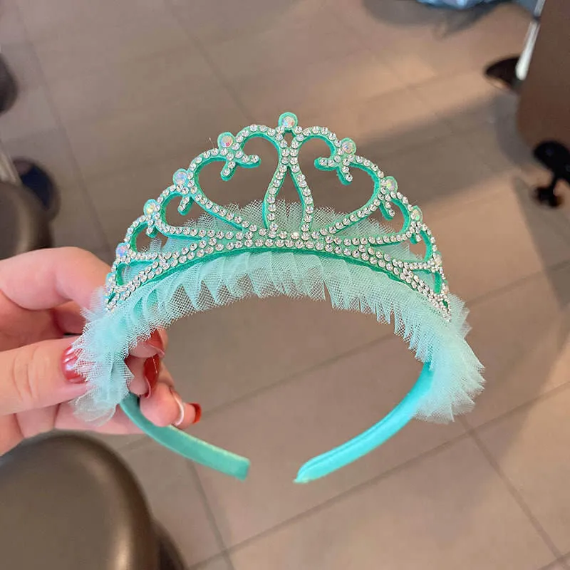 Girls Princess Hair Crown Beautiful Rhinestone Hair Band / Girls Hair Accessories
