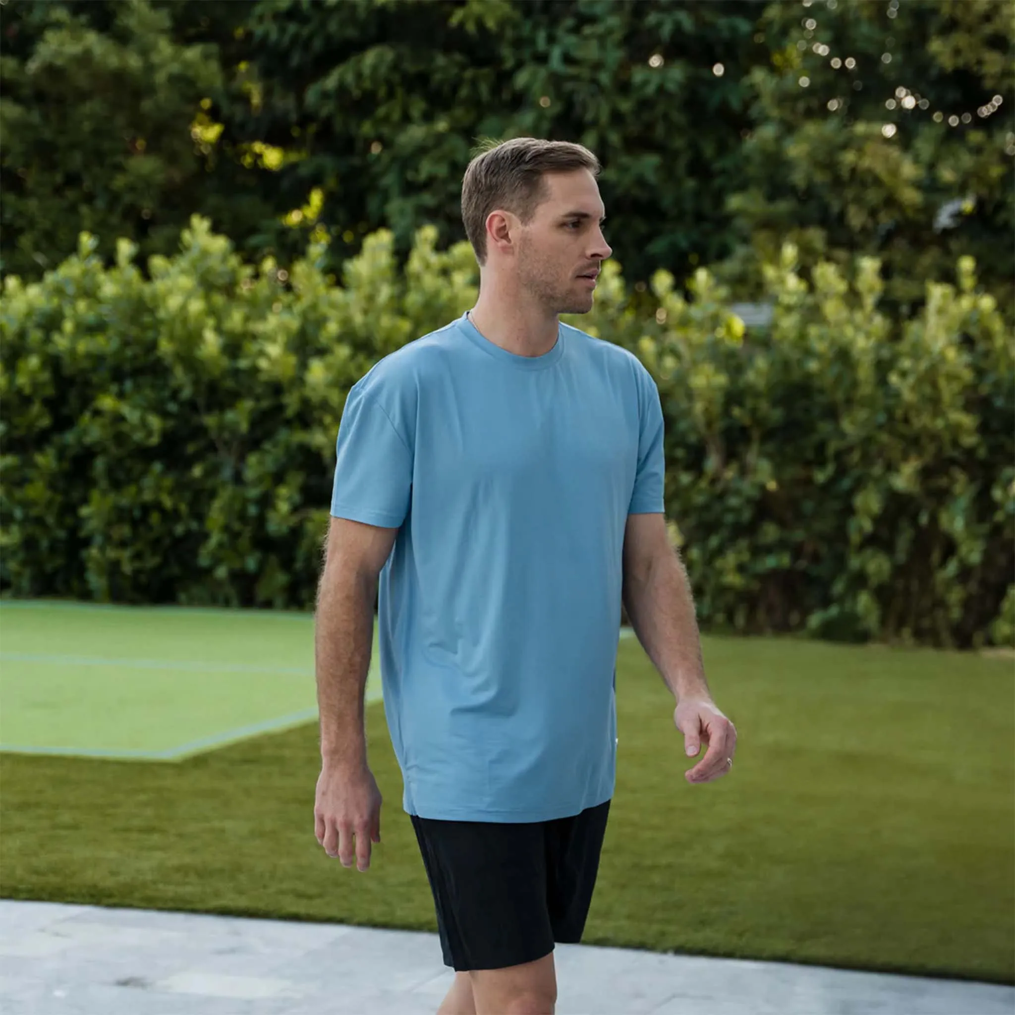 Go To Tee Blue Short Sleeve T-Shirt