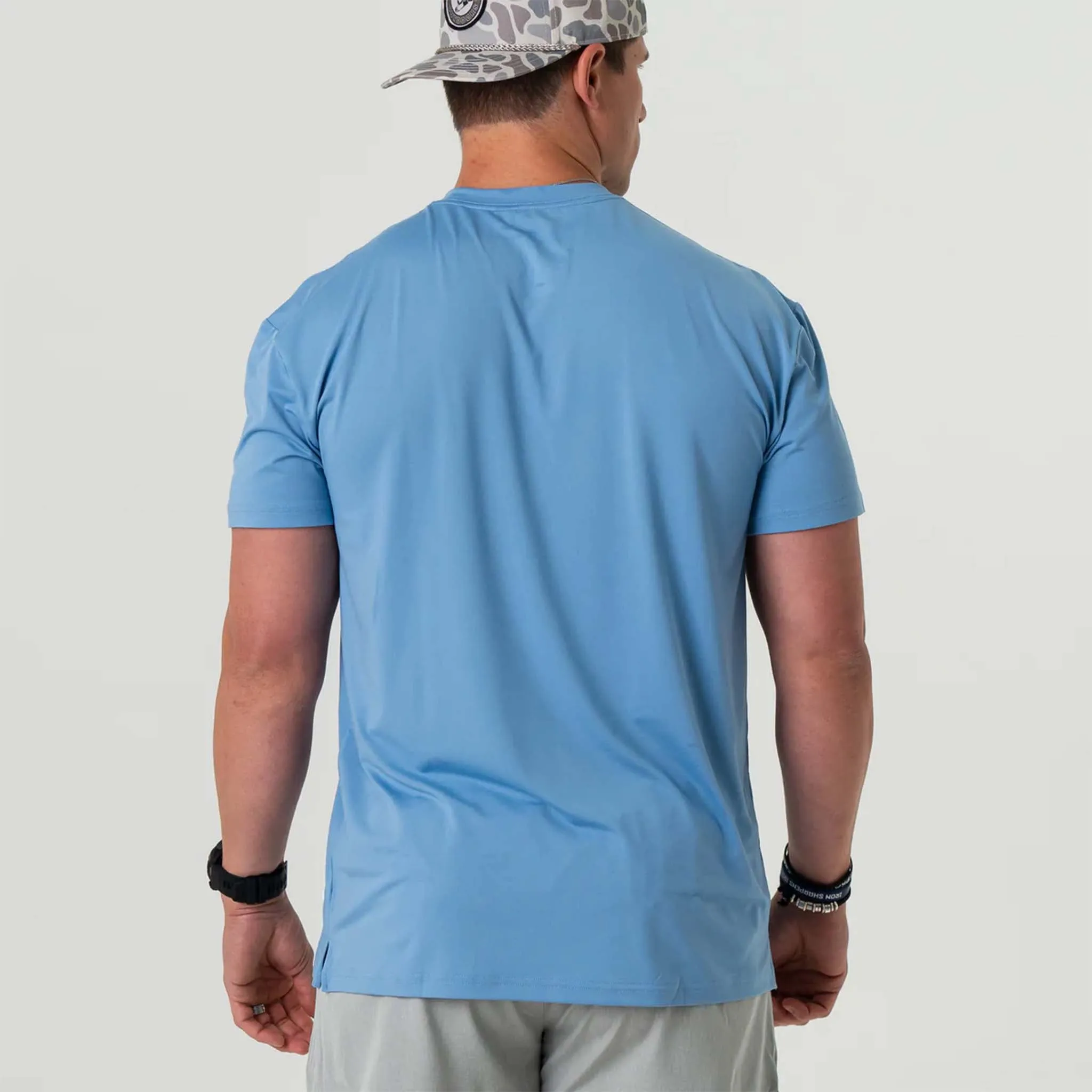 Go To Tee Blue Short Sleeve T-Shirt