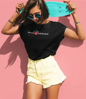 Good Enough: MINIMAL- Unisex Half-Sleeve T-Shirts