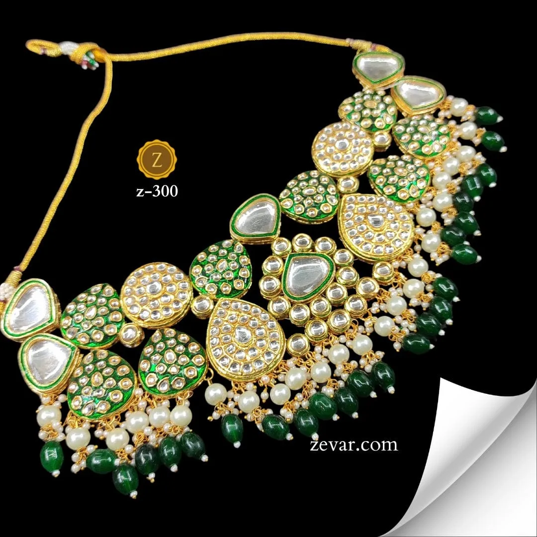 Green Enchantment Choker Set