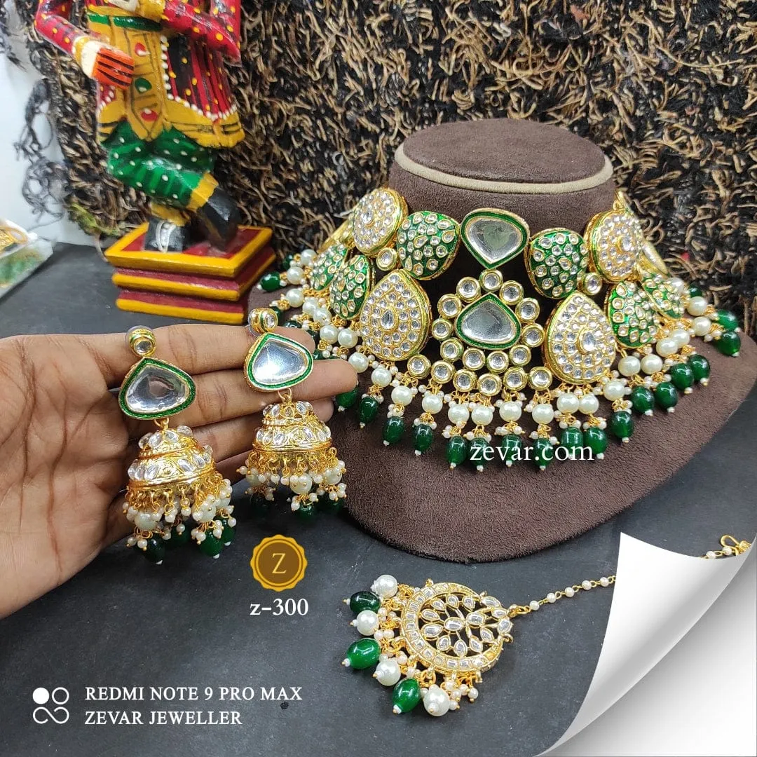 Green Enchantment Choker Set