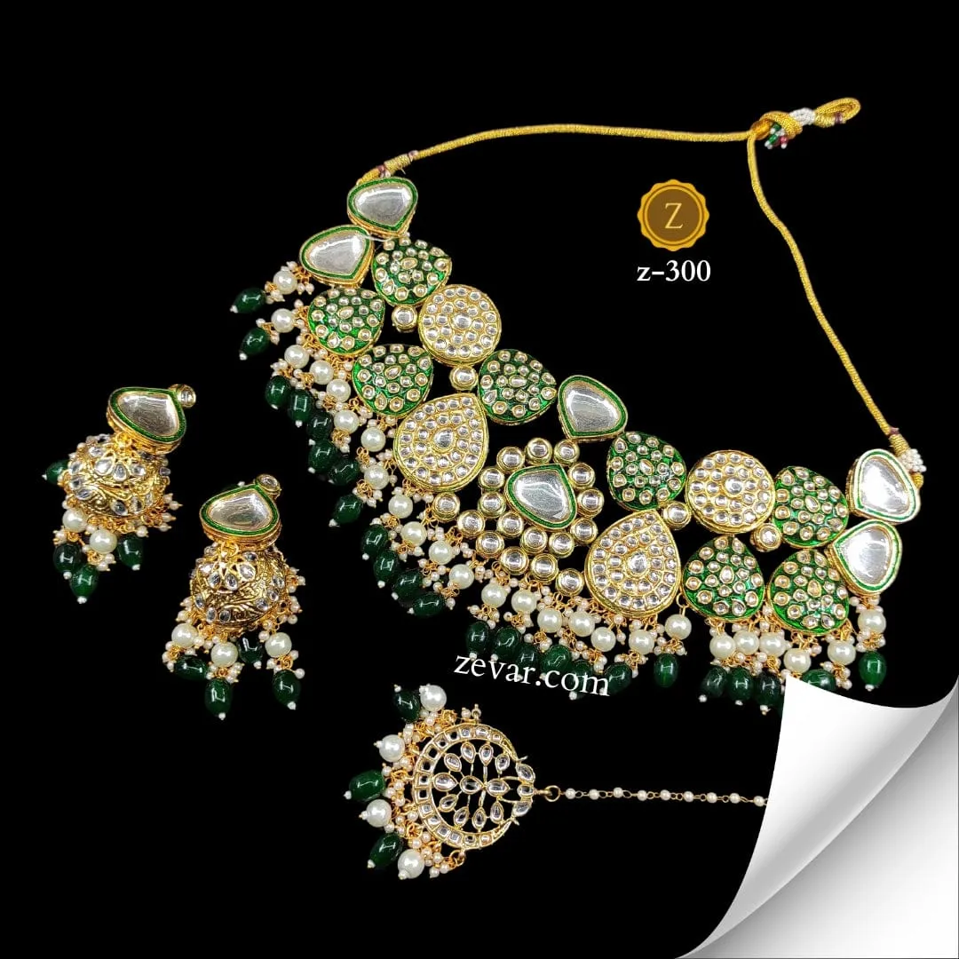 Green Enchantment Choker Set