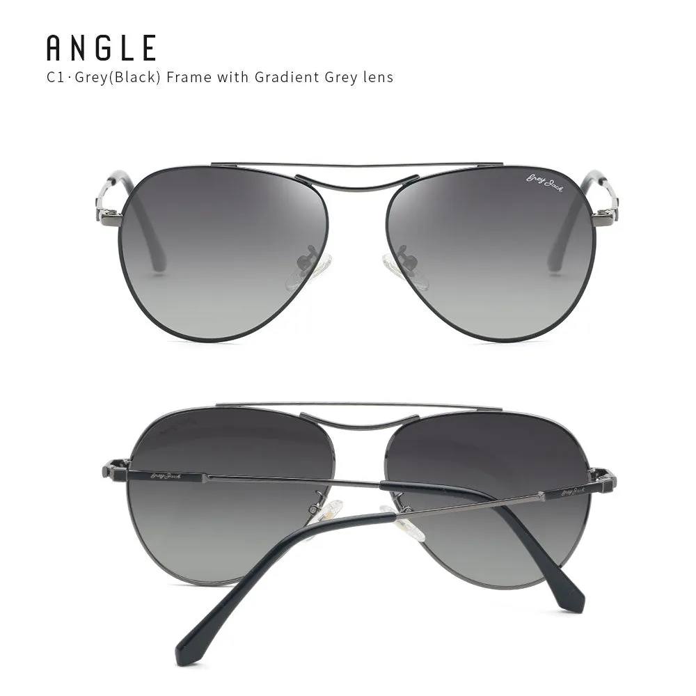 GREY JACK Pilot Sunglasses Stylish Latest Polarized Sunglasses 2303
