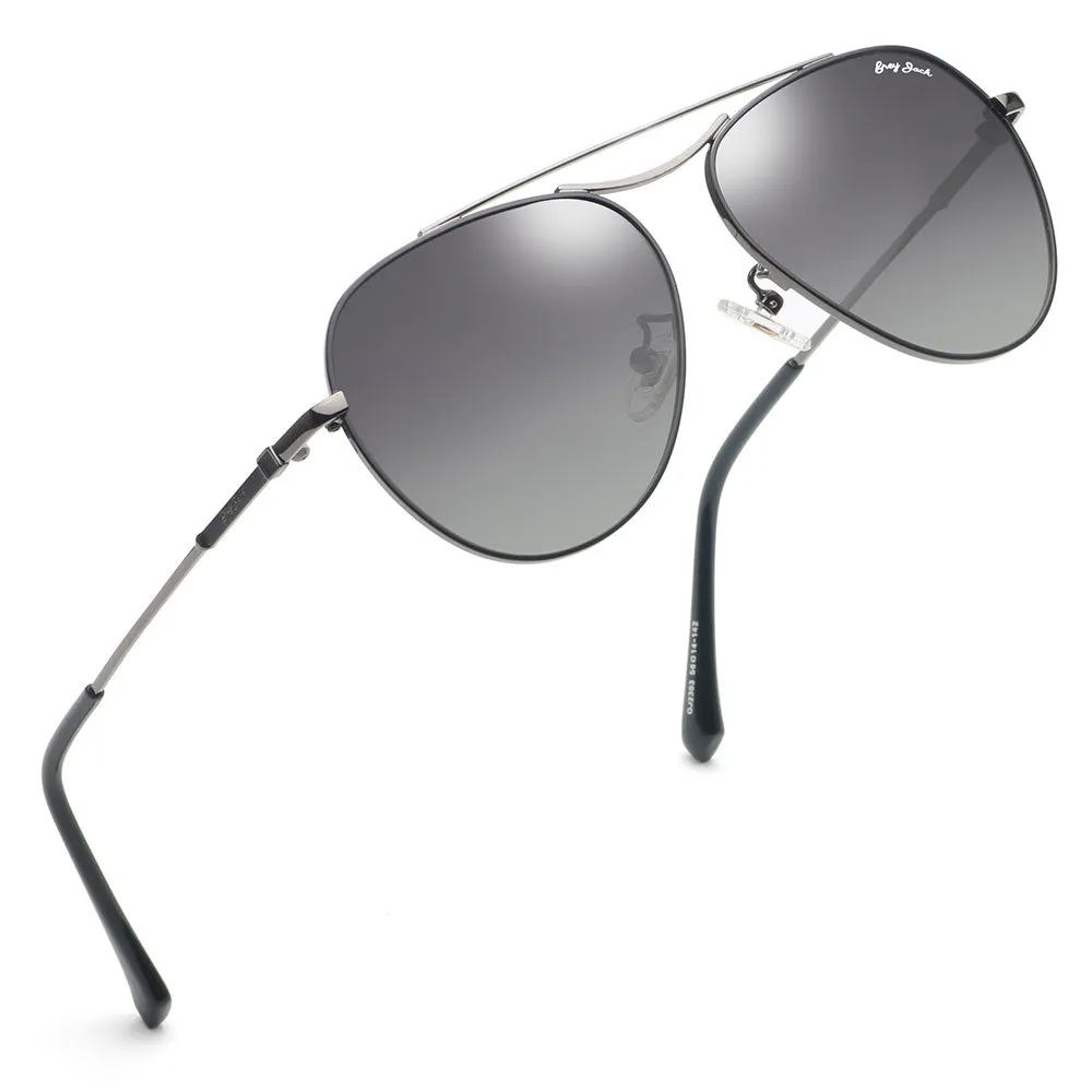 GREY JACK Pilot Sunglasses Stylish Latest Polarized Sunglasses 2303