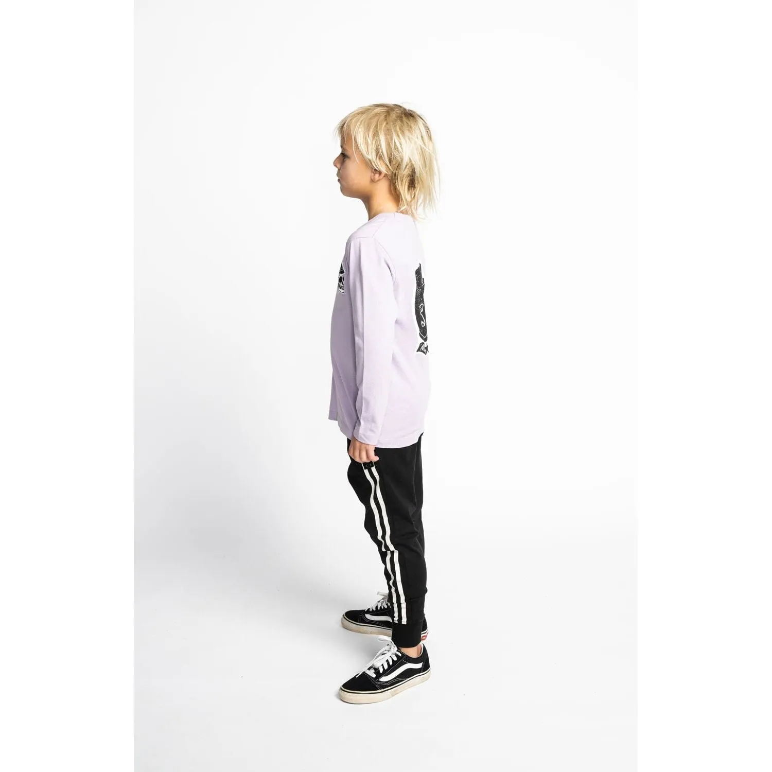 Grinner Ls Tee - Lilac