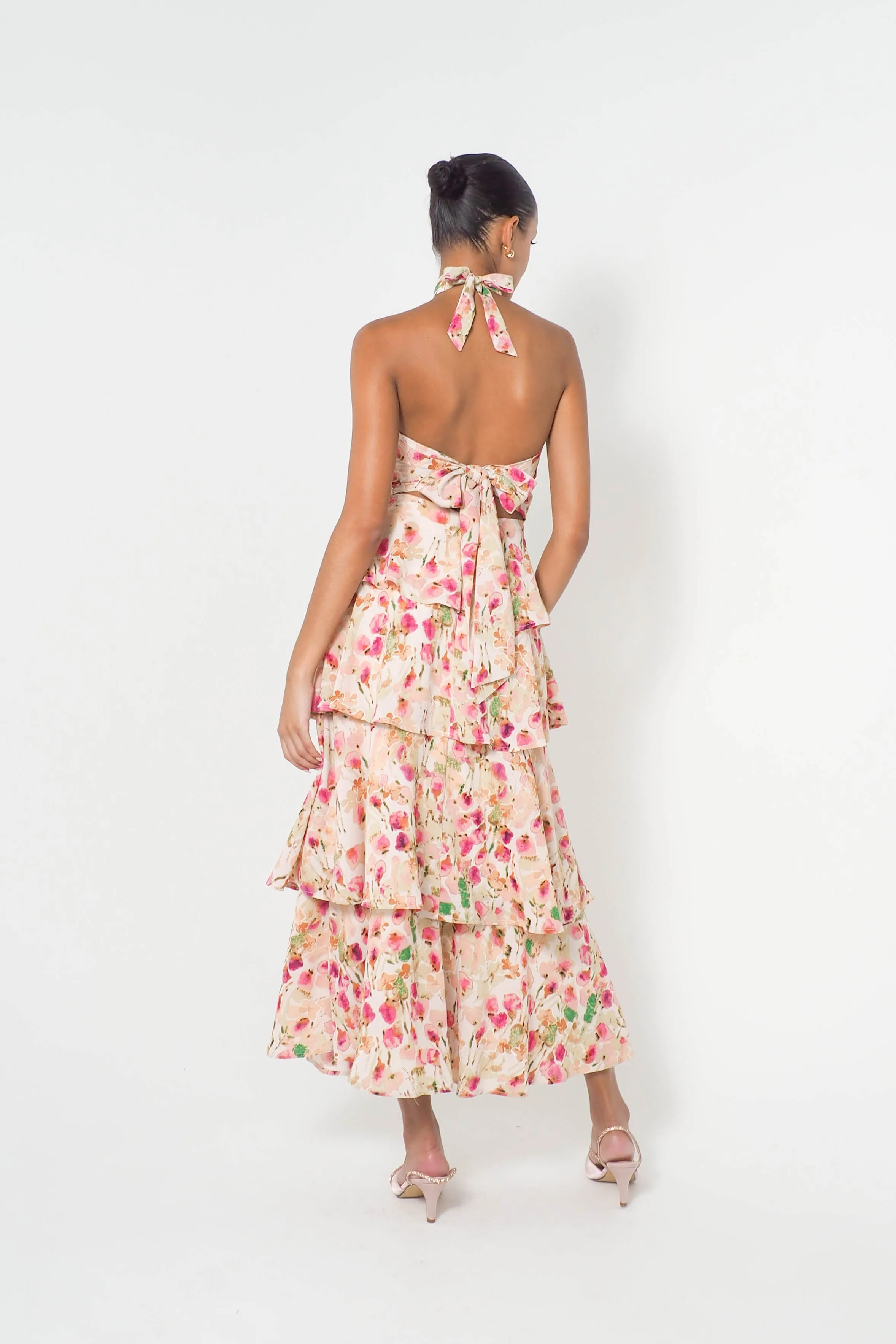 Harlow Floral Midi Dress