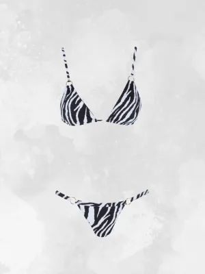 Havana Bikini Bottom - Zebra