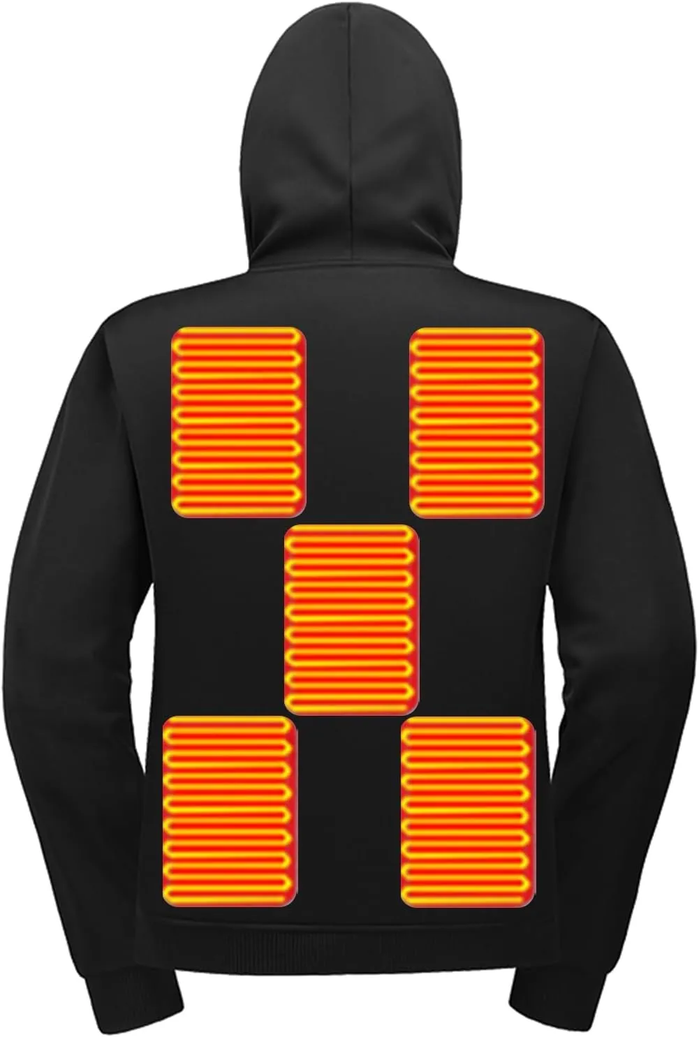 Heated Hoodie for Men Women Heated Sweatshirt Heated Hunting Jacket Warm USB Electric Coat Winter Work Clothes Unisex