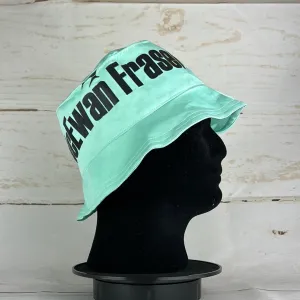 Hibernian 10/11 Upcycled Away Shirt Bucket Hat