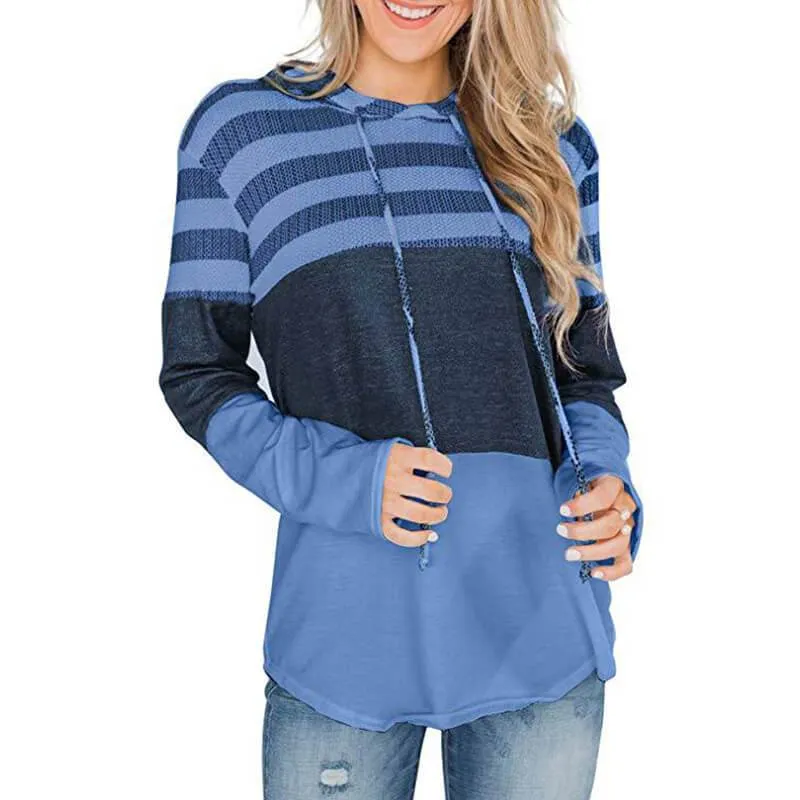 Hooded Patchwork T-shirt
