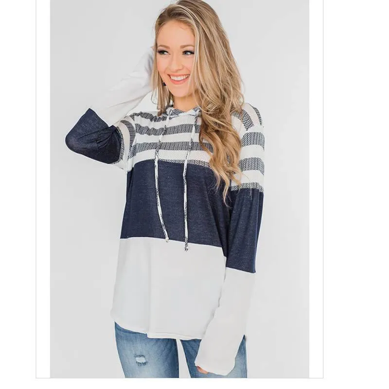 Hooded Patchwork T-shirt