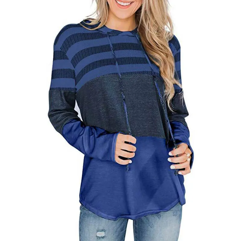 Hooded Patchwork T-shirt